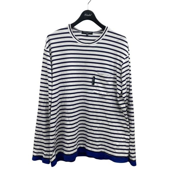 COMME des GARCONS HOMME コムデギャルソンオム ボーダーカットソー HG