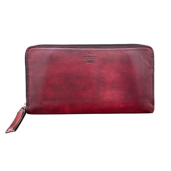 Berluti（ベルルッティ） 長財布 レッド : カインドオルYahoo!店
