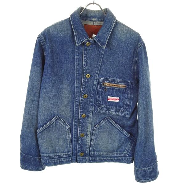 美品CALEEデニムコサックジャケット　インディゴMサイズ 美品CALEEデニムコサックジャケット インディゴMサイズ - メルカリ