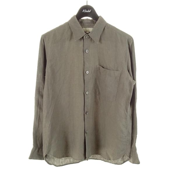 MARGARET HOWELL SHIRTING LINEN 20SS リネンシャツ 579-0150621 MARGARET HOWELL SHIRTING LINEN 20SS リネンシャツ 579-0150621