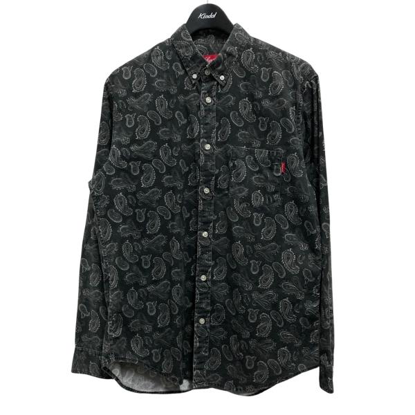 Supreme シュプリーム ペイズリー 長袖シャツ ホワイト L 希少 Supreme（シュプリーム） 【値下げ】Supreme ペイズリー 長袖シャツ