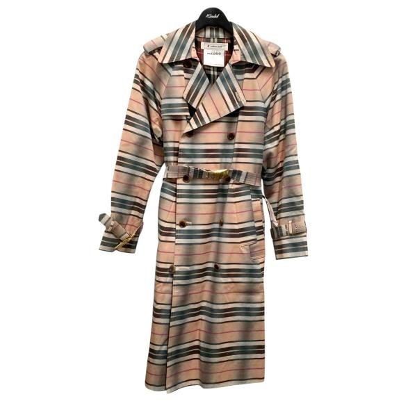 ANREALAGE（アンリアレイジ） 【値下げ】ANREALAGE ボーダー トレンチ