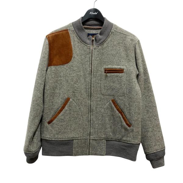 TENDERLOIN テンダーロイン メルトンジャケット グレー サイズ：S 