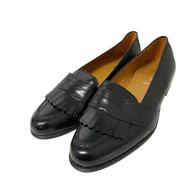 美品✨ ポロラルフローレン 本革 レザー タッセル ローファー ブラック POLO RALPH LAUREN（ポロ・ラルフローレン） タッセルローファー