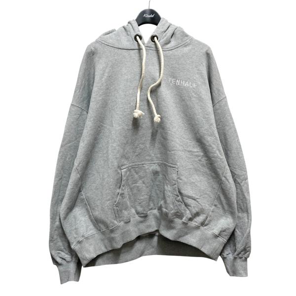 テンハーフ TENHALF プルオーバーパーカー TH 23 O03 グレー サイズ：F