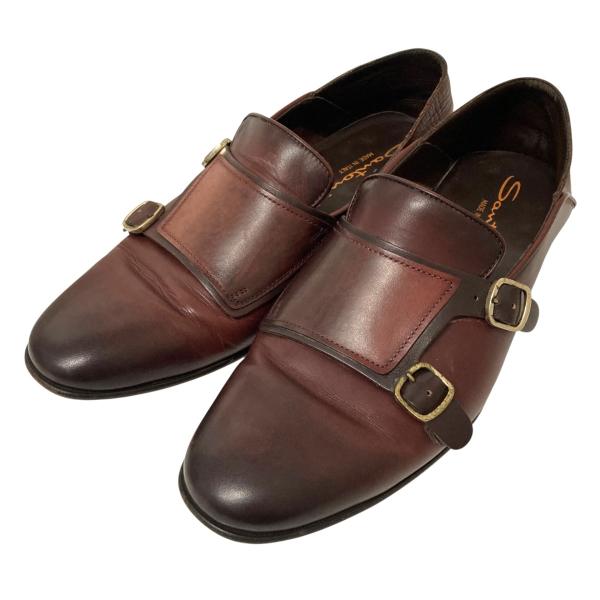 yellow☆ Santoni サントーニ ダブルモンク 25.5 日本限定モデル｜DOPPIA】ダブルモンクシューズ（シューズ）｜SANTONI