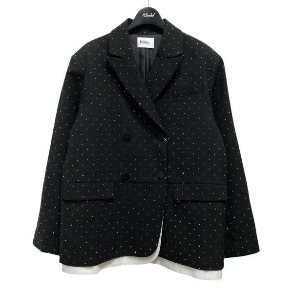 ビビィ Bibiy． Jewel Jacket ダブルジャケット B31 JK015BKF ブラック