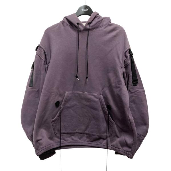 Isana様❣️定価39600円 アパルトモン C/N Volume プルオーバー アズマ Azuma プルオーバーパーカー 19SH CS 01 パープル サイズ：-1