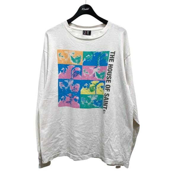 【SAINT MICHAEL】長袖カットソー ホワイト SAINT MICHAEL】長袖カットソー ホワイト 楽天市場】SAINT MICHAEL