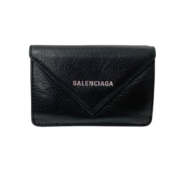 BALENCIAGA（バレンシアガ） BALENCIAGA 3つ折り財布 ブラック