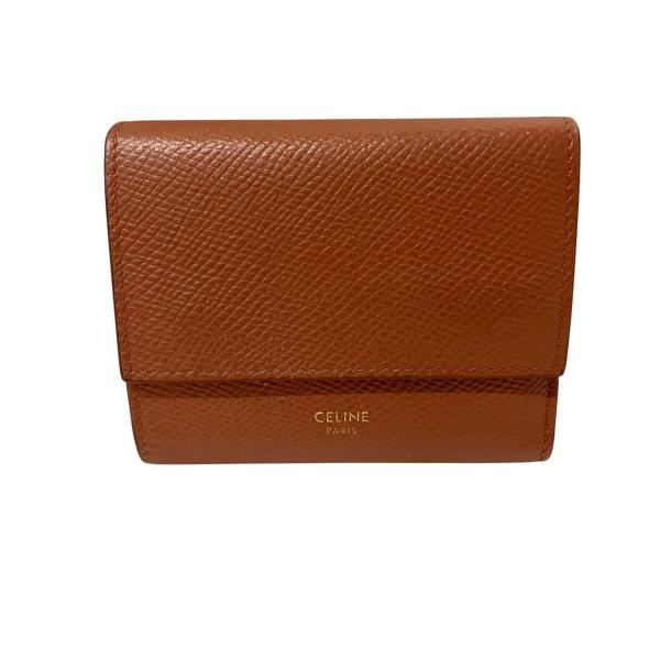 CELINE（セリーヌ） トリフォールドウォレット 三つ折り財布 10B57