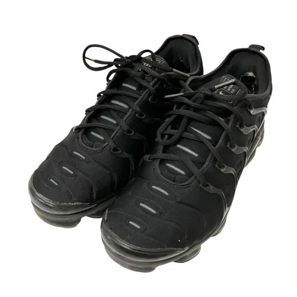 ナイキ NIKE AIR VAPORMAX PLUS スニーカー 924453 004 ブラック サイズ：27.5cm