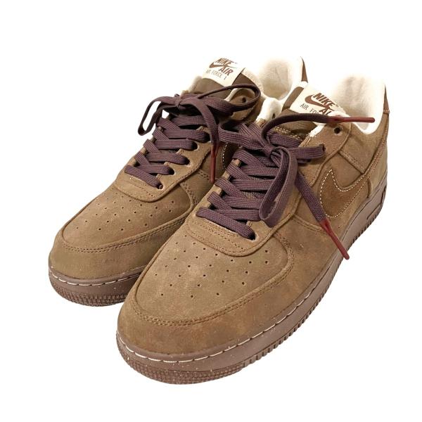 ナイキ NIKE WMNS AIR FORCE 1 ’07 スニーカー FQ8901 259 ブラウン サイズ：29cm