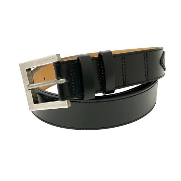 ADER ERROR ステッチレザーベルト ADER error（アーダーエラー） ADER error Fluic label belt レザー