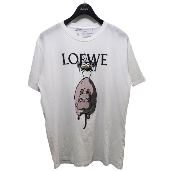 新品未使用タグ付 LOEWE 千と千尋の神隠し ハエドリ 坊ネズミ Tシャツ