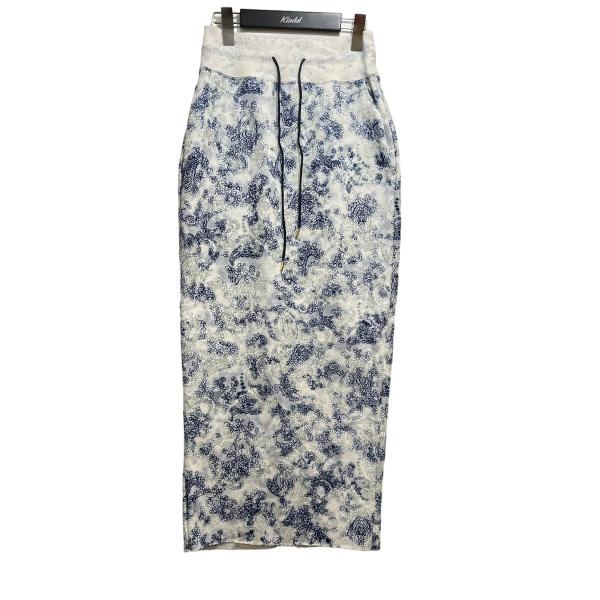マメクロゴウチ mame kurogouchi 24SS Floral Flock Printed マメクロゴウチ mame kurogouchi 24SS Floral Flock Printed