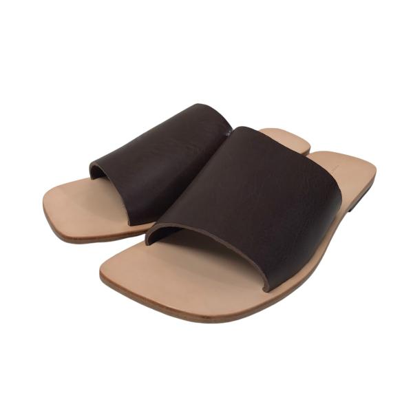 新品 Hender Scheme vachetta レザー スライド サンダル PR01.｜Hender Scheme/(M)サンダル/vachetta slide | Rakuten