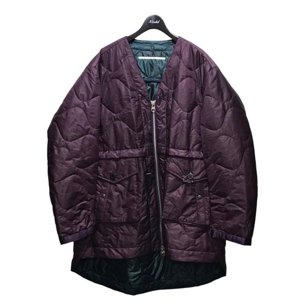 ジャケット・アウター Tamme 23AW 値下げ】Tamme 23AW QUILTING LONG BLOUSON リバーシブルキルティング