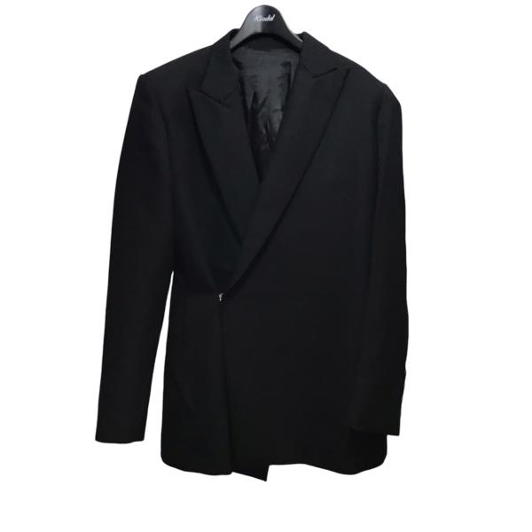 EGONLAB 24AW ブラック ダブルジャケット サイズ46 値下げ】EGONLAB 24SS DOUBLE BREASTED BLAZER ダブルテーラード