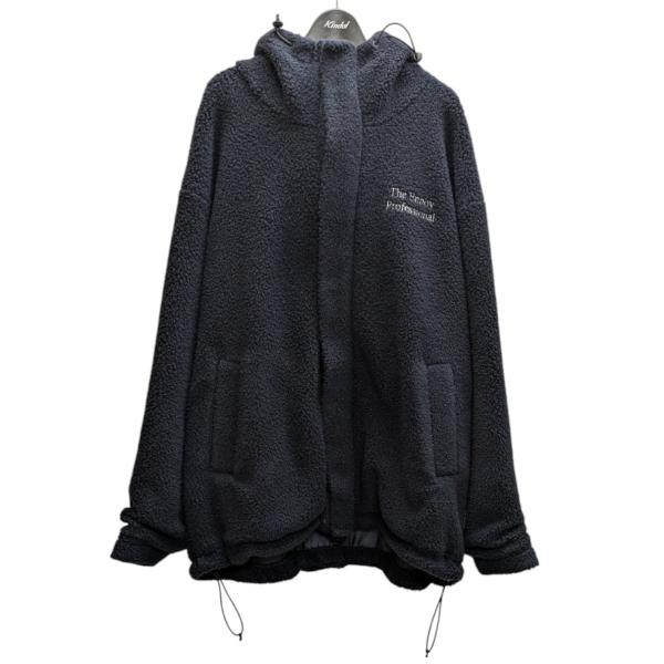 値下げ】ENNOY フリースジャケット ブラック サイズ：XL (EC