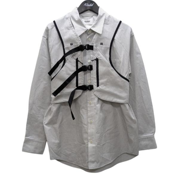 【doublet】ダブレット ワイドシルエットシャツ M Size　ホワイト doublet】ダブレット ワイドシルエットシャツ M Size ホワイト