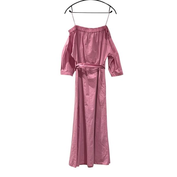 サヤカデイヴィス SAYAKA DAVIS OFF SHOULDER DRESS DDR21-TCT ピンク 