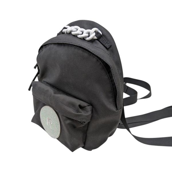 RAFSIMONS × EASTPAK RS PAK'R XS ミニリュック黒 RAF SIMONS 【値下げ】RAF SIMONS×EASTPAK ミニリュック