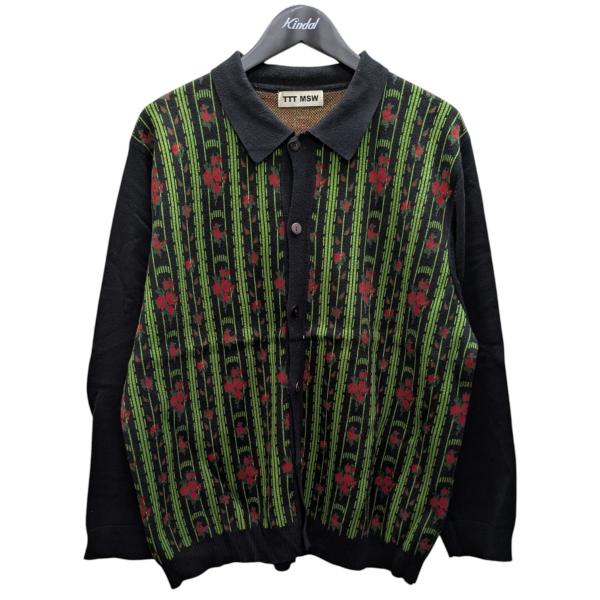 TTT MSW ニットポロシャツ ティーモダンストリートウエア TTT MSW ニットポロシャツ