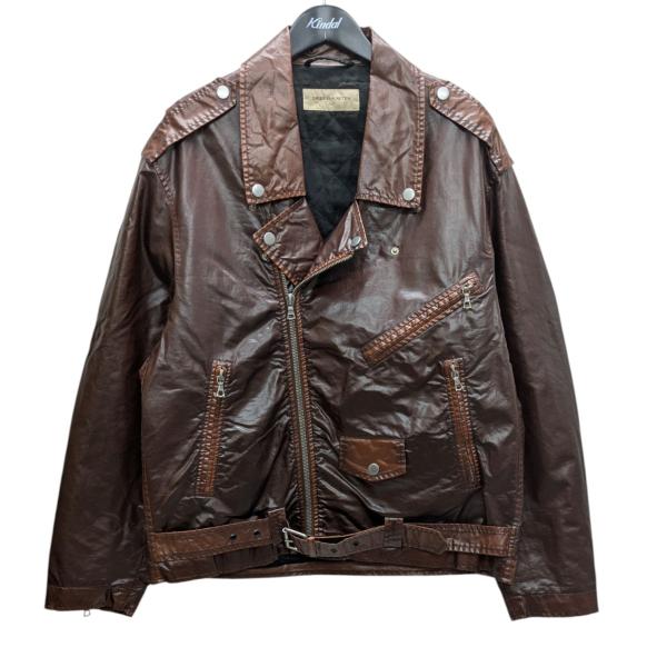 【希少】20AW Dries Van Noten ベロア ライダースジャケット 希少】20AW Dries Van Noten ベロア ライダースジャケット