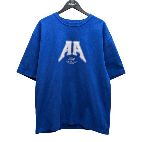【ADER ERROR】長袖デザインシャツ ウール 比翼 ブルー 未使用 ADER ERROR アーダーエラー 長袖シャツ BKASSSH06SB1