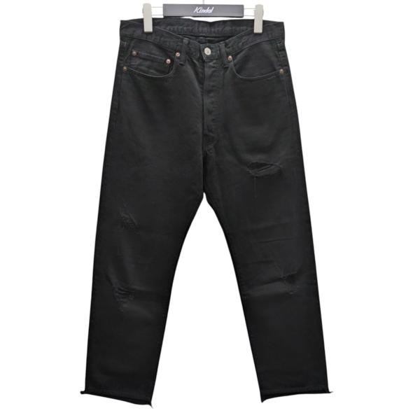 【定価47300円】34 × 27.5 UNUSED クラッシュ加工デニム 定価47300円】34 × 27.5 UNUSED クラッシュ加工デニム - メルカリ