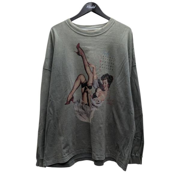DAIRIKU ダイリク Pinup Girl Long Sleeve Tee ロングスリーブT