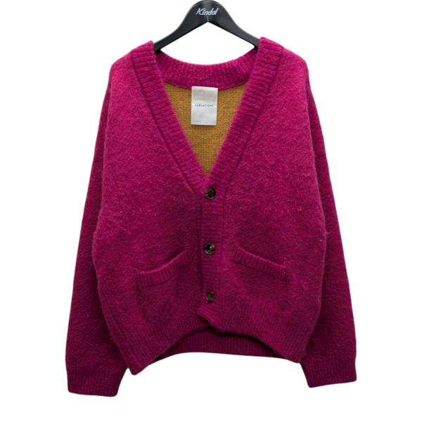 サブレーション SUBLATIONS LOW SILHOUETTE MOHAIR CARDIGAN ．07
