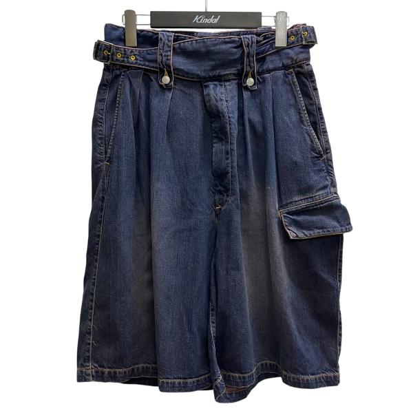 パンツ sublations DENIM GURKHA SHORT PANTS 値下げ】SUBLATIONS DENIM GURKHA CARGO SHORT PANTS グルカデニム