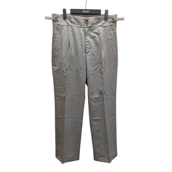 IRENISA / 23SS/リネントラウザーズ/2/ウール/BEG/IH-24ss-P025-ETT// kindal_8020001319200