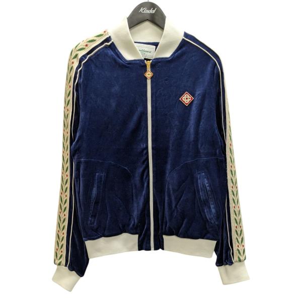 カサブランカ 【値下げ】CASABLANCA 【Laurel Velour Track Jacket