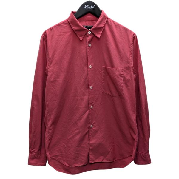 オールド COMME des GARCONS HOMME 長袖シャツ COMME des GARCONS HOMME PLUS 【値下げ】COMME 長袖シャツ オレンジ