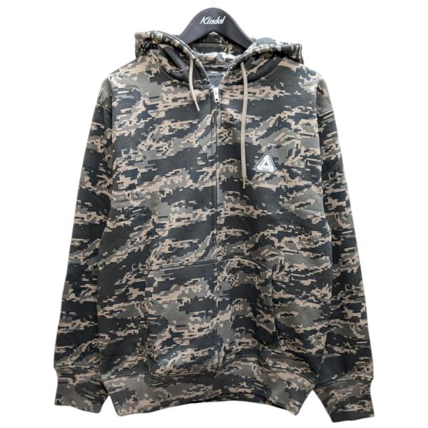 PALACE（パレス） PALACE SOFAR HOOD ジップパーカー カーキ サイズ：M