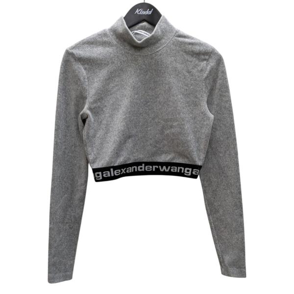 alexanderwang（アレキサンダー・ワン） クロップド ロゴ ニット
