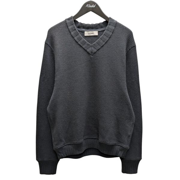 DIGAWEL（ディガウェル） DIGAWEL Vネックニット グレー サイズ：1