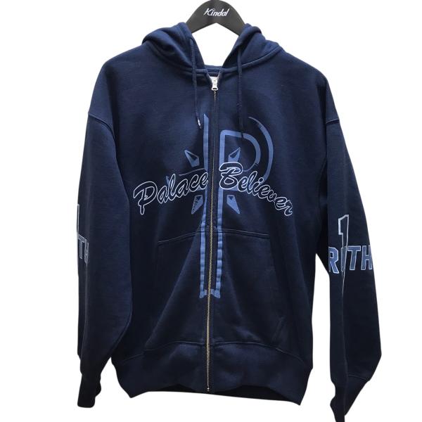 PALACE（パレス） 【値下げ】PALACE 25SS 「BELIEVER ZIP HOOD NAVY
