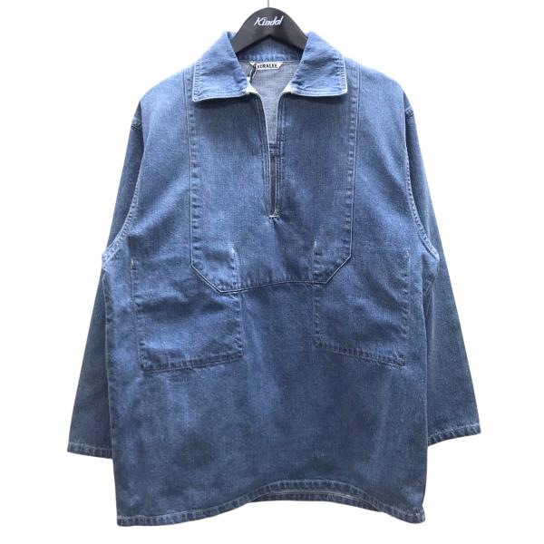 AURALEE（オーラリー） AURALEE SELVEDGE FADED LIGHT DENIM P O