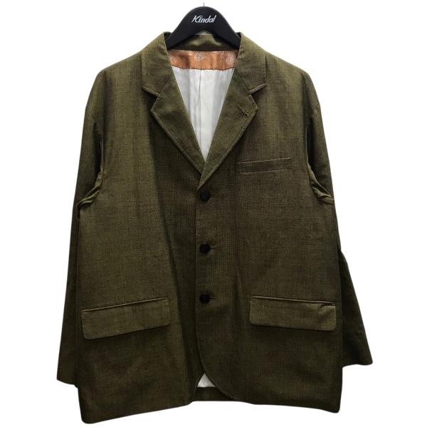 visvim ノーカラージャケット オリーブ visvim ノーカラージャケット オリーブ visvim ノーカラージャケット