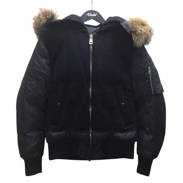 MONCLER（モンクレール） ダウンジャケット ブラック サイズ：1