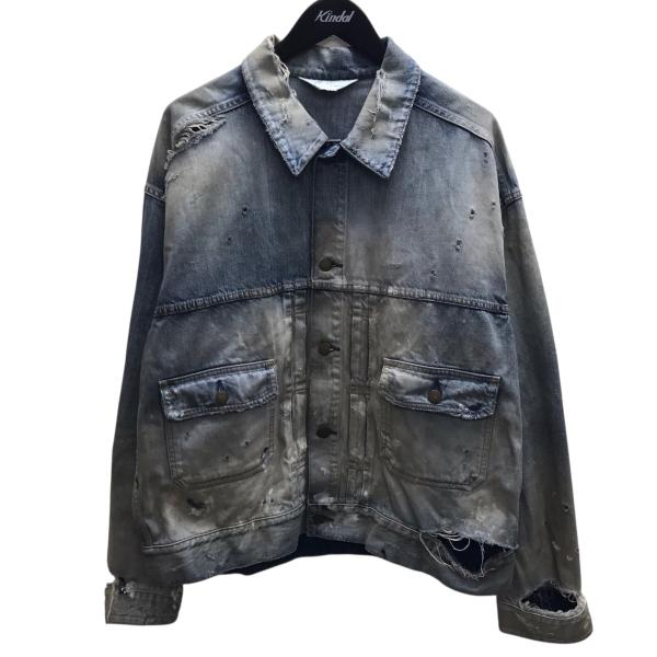 アンセルム ANCELLM CRASH DENIM JACKET デニムジャケット インディゴ