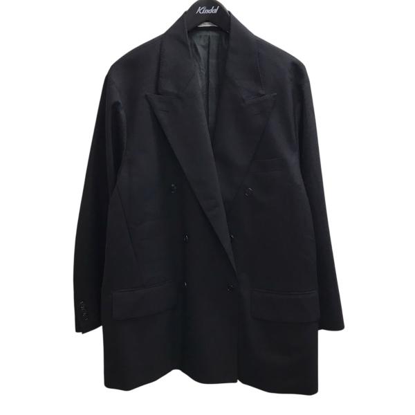 クチュールドアダム COUTURE D’ADAM 26SS BIG JK Double テーラードジャケット ブラック サイズ：38