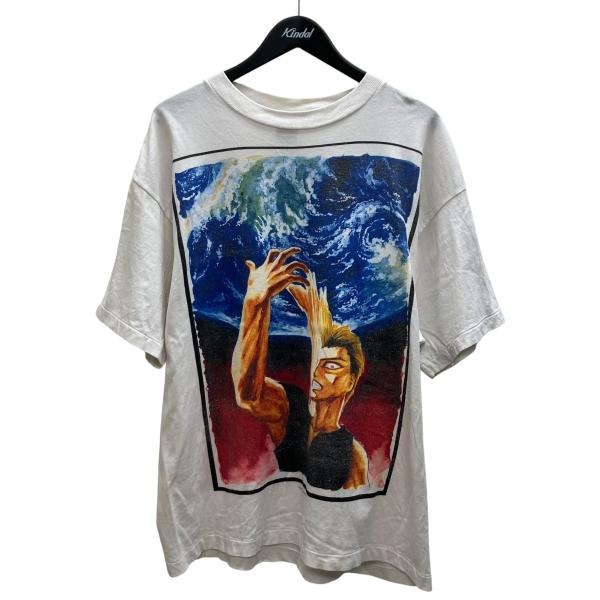 セントマイケル SAINT MICHAEL 寄生獣 プリントTシャツ ホワイト サイズ：L