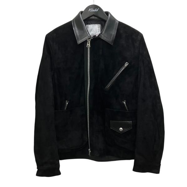 sacai（サカイ） sacai 26AW Suede Blouson スエードブルゾン ブラック