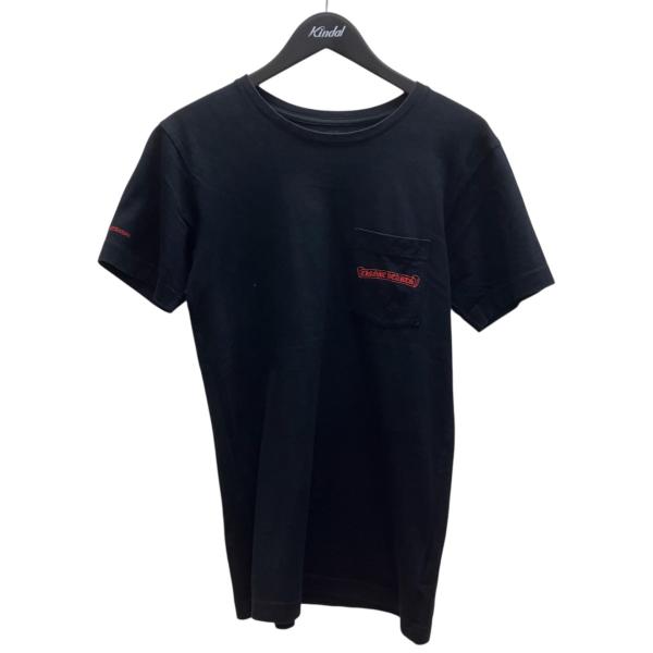 CHROME HEARTS（クロムハーツ） 半袖Tシャツ ブラック×レッド サイズ