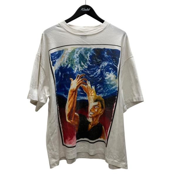 セントマイケル SAINT MICHAEL 寄生獣 プリントTシャツ ホワイト サイズ：XL